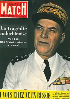 Generals Prints: Paris Match magazine cover, November 1950