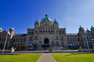 Domed Prints: Parliament Buildings, Victoria, British Columbia, Canada