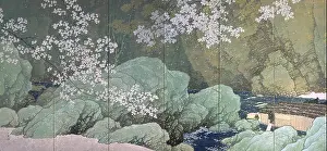Fleeting Prints: Parting Spring by Kawai Gyokudo (National Museum of Modern Art, Tokyo) L