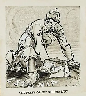 Dictator Prints: The Party of the Second Part. Museum: PRIVATE COLLECTION. Author: Jerry Doyle
