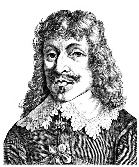 Mann Prints: Paul Fleming, 1609 - 1640, a German physician and writer, poet of the German Baroque
