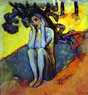 Story Prints: Paul Gauguin: Eve - Don't Listen to the Liar (1889)