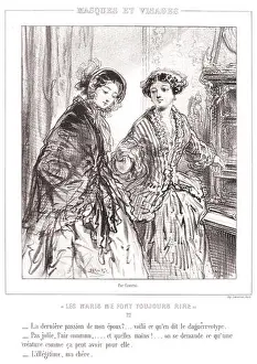 1853 Prints: Paul Gavarni (aka Hippolyte-Guillaume-Sulpice Chevalier)