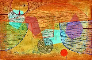 Editorial Image Prints: Paul Klee – Sunset / Sonnenuntergang