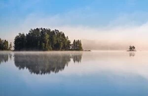 Images Dated 17th September 2017: Peaceful and simple view from island at the lake in National Park, Finland