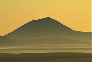 Stillness Prints: The peak of Morven over the Flow Country, Caithness, Scotland, UK