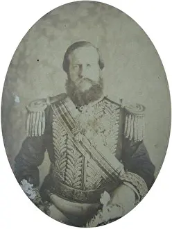 Pedro II of Brazil in imperial uniform 1865