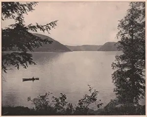 Halftone Prints: Peekskill Bay, Hudson River
