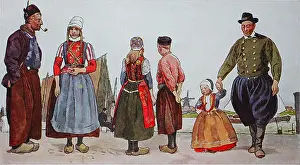 Epoch Prints: People in traditional costumes
