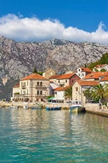 Images Dated 4th October 2017: Perast, Kotor Bay, Montenegro