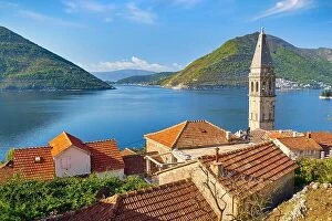 Images Dated 5th October 2017: Perast village, Kotor Bay, Montenegro