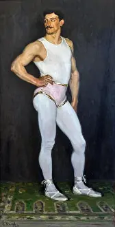 Athlete Prints: The Performer 1906 Arthur Kampf 1864-1950 German Germany