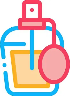 Coliseum Prints: Perfume Bottle Icon Vector Outline Illustration