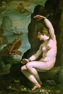 Medusa Prints: Perseus befreit Andromeda. Museum: Galleria Borghese, Rom. Author: Rutilio Manetti