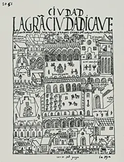 Biblioteca Nacional Coleccion Prints: Peruvian codex. Nueva Cronica y Buen Gobierno
