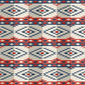 Navajo Prints: Peruvian style seamless pattern design
