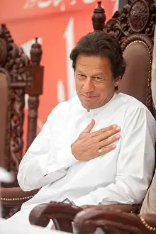 Imran Khan Prints: Peshawar, Pakistan. 22nd March, 2016