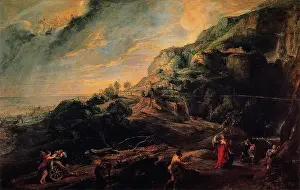 Peter Paul Rubens - Odysseus Nausicaa Island Phaeacians 1627