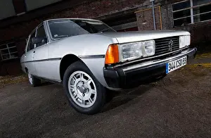 Three Quarter Prints: Peugeot 604 French classic car, early 80s model