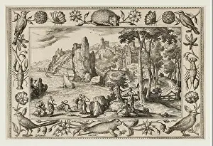 Ornaments Prints: Pharaoh's Daughter Finding Moses