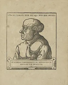 Private Collection Prints: Philippus Theophrastus Aureolus Bombastus von Hohenheim (Paracelsus)