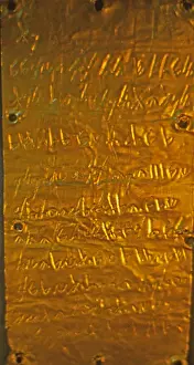 Developed Prints: The Phoenician alphabet developed from the Proto-Canaanite alphabet