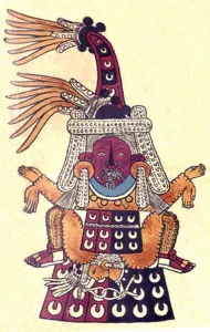 Mesoamerica Prints: A photocopy of the original page 13 of the Codex Borbonicus