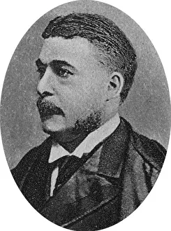 Classical Music Prints: Photograph of Arthur Sullivan (1842-1900) an English composer. Dated 19th Century