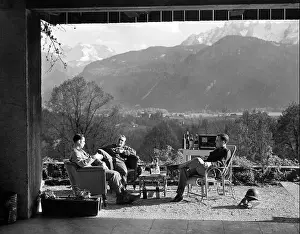 Photograph of members of the Easy Company including Major Dick Winters (1918-2011)