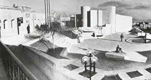 Iranian Prints: A photograph of Park-e Shafagh