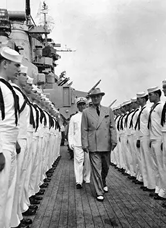 1947 Prints: Photograph of President Harry S