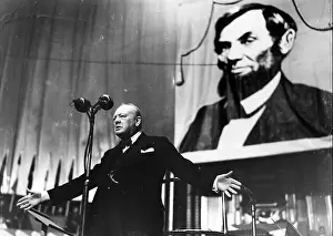 Prime Minister Prints: Photograph of Winston Churchill (1874-1965)