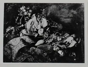 String Instrument Prints: Photographic reproduction of a still life composition associated with Rosa Campidoglio