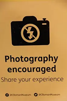 Desire Prints: Photography Encouraged Sign