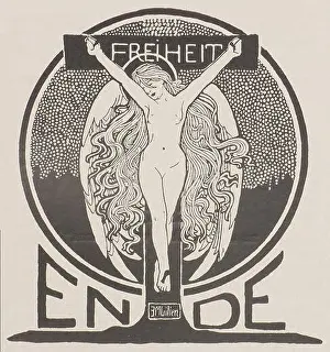 Challenges Prints: The phrase Freedom crucified suggests a metaphorical or literal exploration of the struggles or loss of freedom