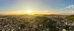 Phuket Island Prints: Phuket city Thailand, Aerial view drone photography High angle view of Phuket city