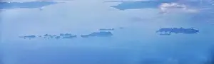 Coast City Prints: Phuket Thailand aerial drone bird's eye view photo of tropical sea