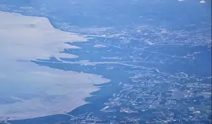 Coast City Prints: Phuket Thailand aerial drone bird's eye view photo of tropical sea