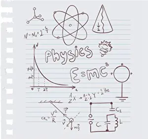Calculation Prints: Physics set