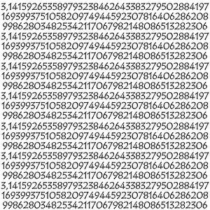 Mathematical Prints: The Pi symbol mathematical constant irrational number, greek letter, background