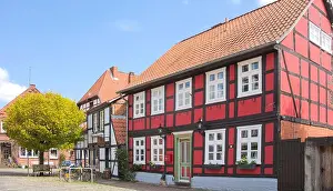 Island City Prints: PicturesqPicturesque Half-Timbered Houses in Hitzacker