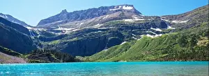Glacier National Park Prints: Picturesque rocky peaks of the Glacier National Park