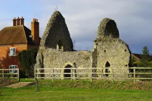 Herts Prints: The picturesque ruins of St Etheldreda's Church