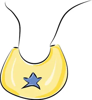 Vector Vectors Prints: It is a piece of garment worn over the front of babies clothes to protect it from getting dirty while feeding