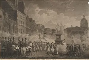 Volunteers Prints: This piece by Joseph Collyer, titled The Volunteers of Dublin