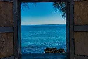 Vacation Spot Prints: pier in Cala Millor, Mallorca, Spain