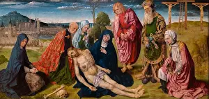 Crucifixion Prints: The Pieta of Saint Germain des Pres Oil on wood 26/09/2013 - Collection