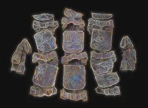Coats Prints: Pieter Rijckx, Sculpture boys dormitories Burgerweeshuis