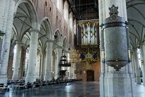 Robinson Prints: The Pieterskerk is a late-Gothic church in Leiden