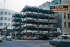 Automated Prints: A ‘Pigeon Hole steel-framed parking lot